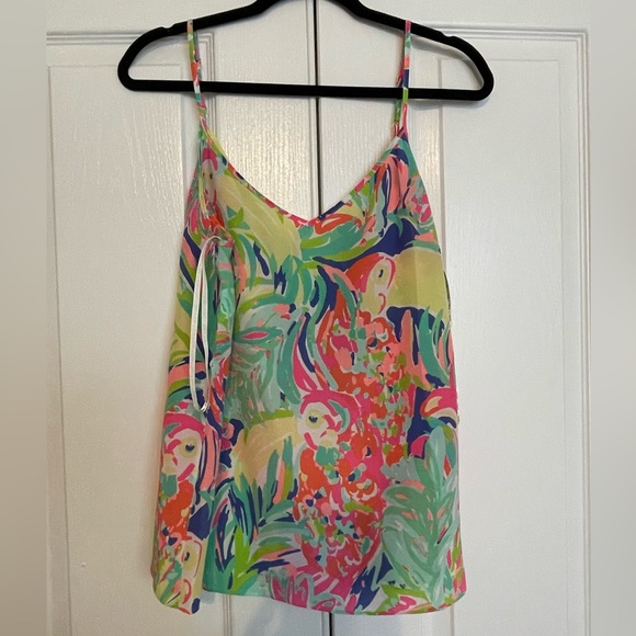 Lilly Pulitzer Zoe Top in Casa Banana (NWT) - Picture 3 of 10